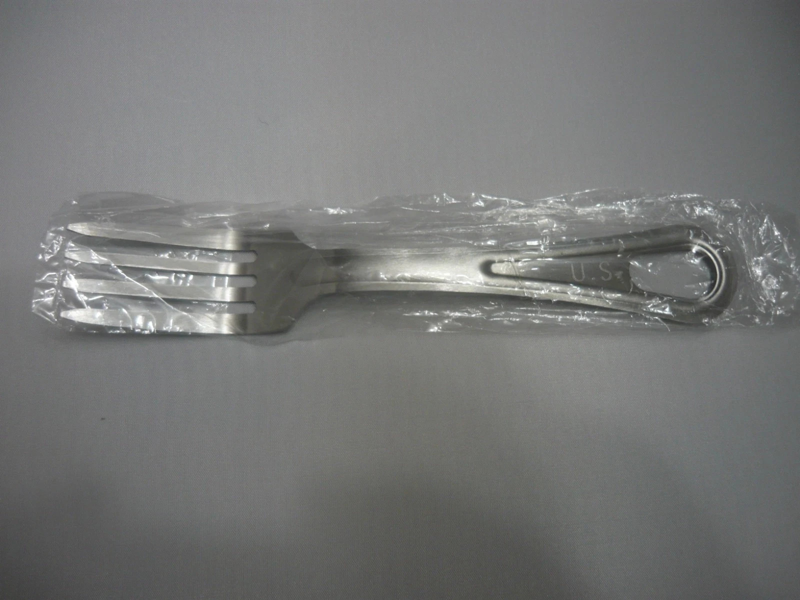 Military style Utensil Set w/KNIFE-FORK-SPOON- still in original cello wrap