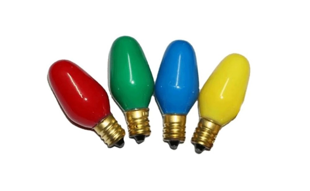 Colors Night Light Replacement Bulbs 4PC