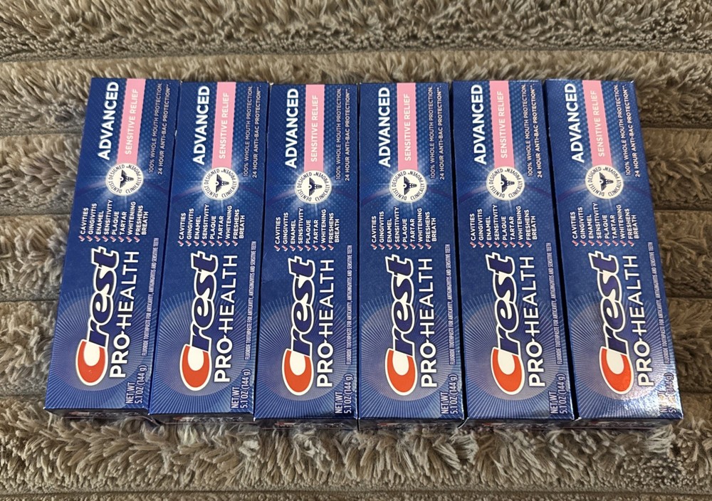 Crest Pro-Health Advanced Toothpaste, 5.1 oz (6 Pack) - 12/26