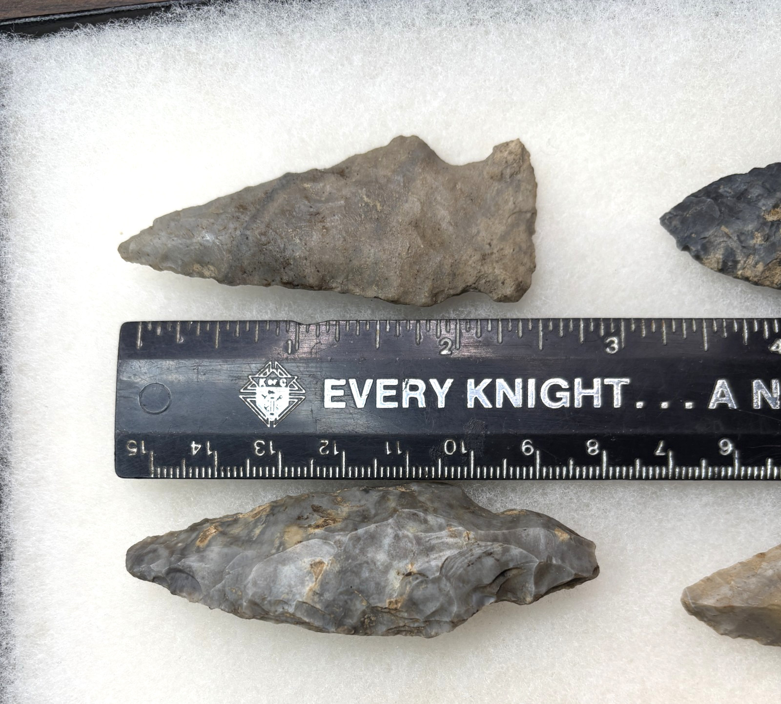Authentic Native American Arrowheads Artifacts Flint * Saylor Park Ohio Find