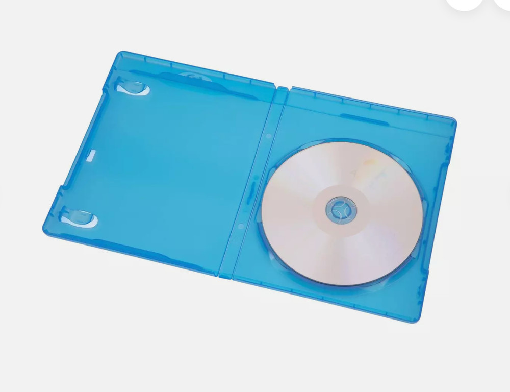 10 x Blu-ray cases | Standard 12mm | Single Disc, with outer plastic!