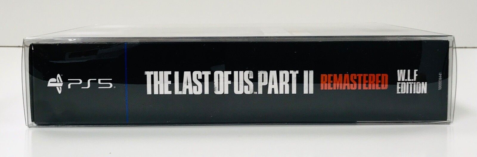 1 Box Protector for THE LAST OF US PART 2 REMASTERED WLF EDITION PS5 SE Clear