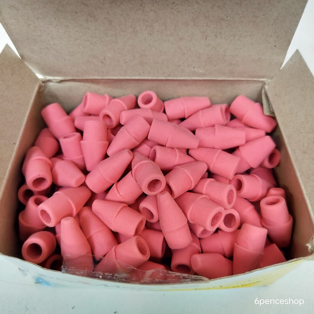 OB-Paper Mate Arrowhead Pink Erasers 144-Ct