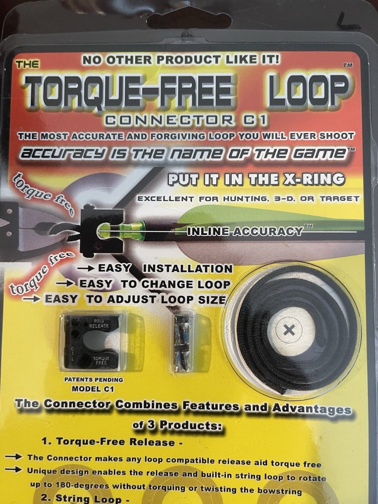 Pro Release Inc Torque Free Nocking Loop New In Package