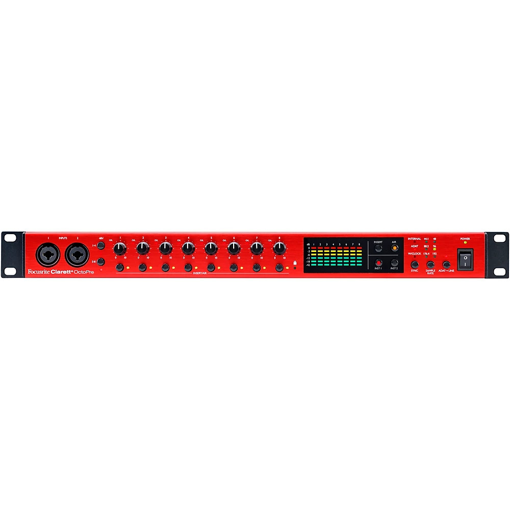 Focusrite Clarett+ OctoPre 8-Channel Mic Pre