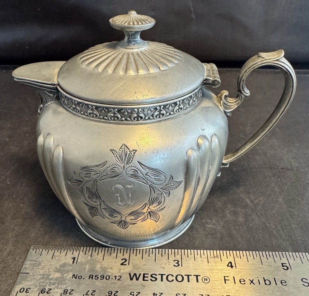 Antique Knickerbocker Silver Co. Creamer Marked #929