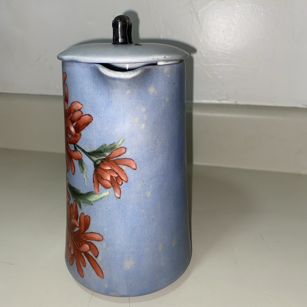 Vintage Hand Painted Coffee Pot