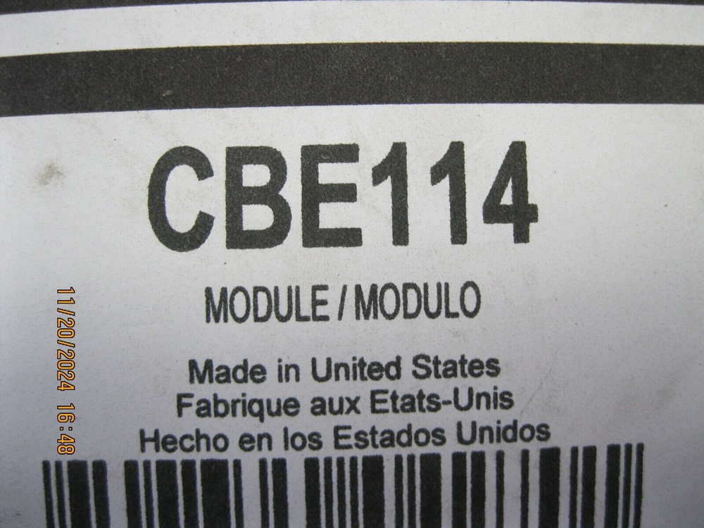 Ignition Control Module BWD CBE114