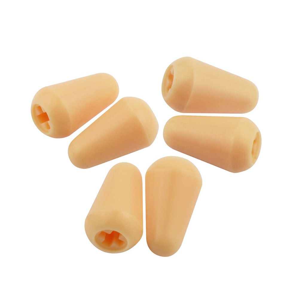 Pack of 66 ST Style Guitar Switch Knobs 5-Way Switch Tip Caps 11 Colors