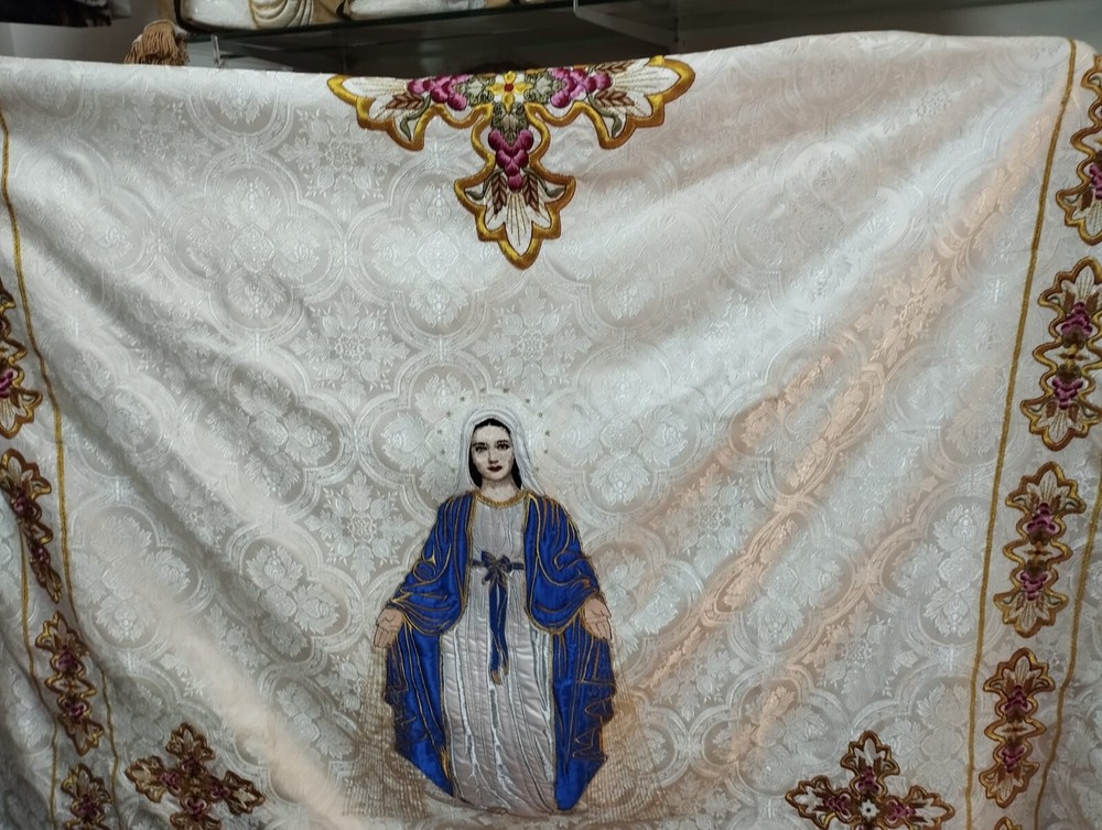 Holy Bread Altar Cloth- Orthodox Liturgy Lefafa- For Divine Intercession Prayers