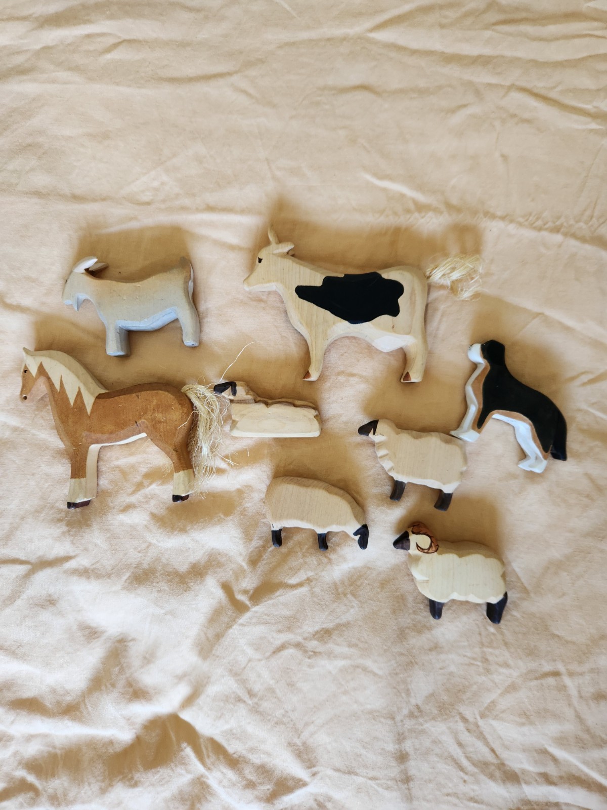 Bumbu Wooden Farm Animals Set