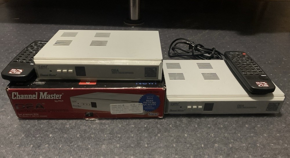 Channel Master Digital to Analog D2A converter CM-7000 w/ Remote