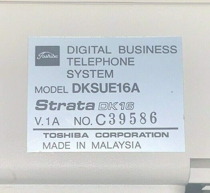 Toshiba Strata DKSUE16A