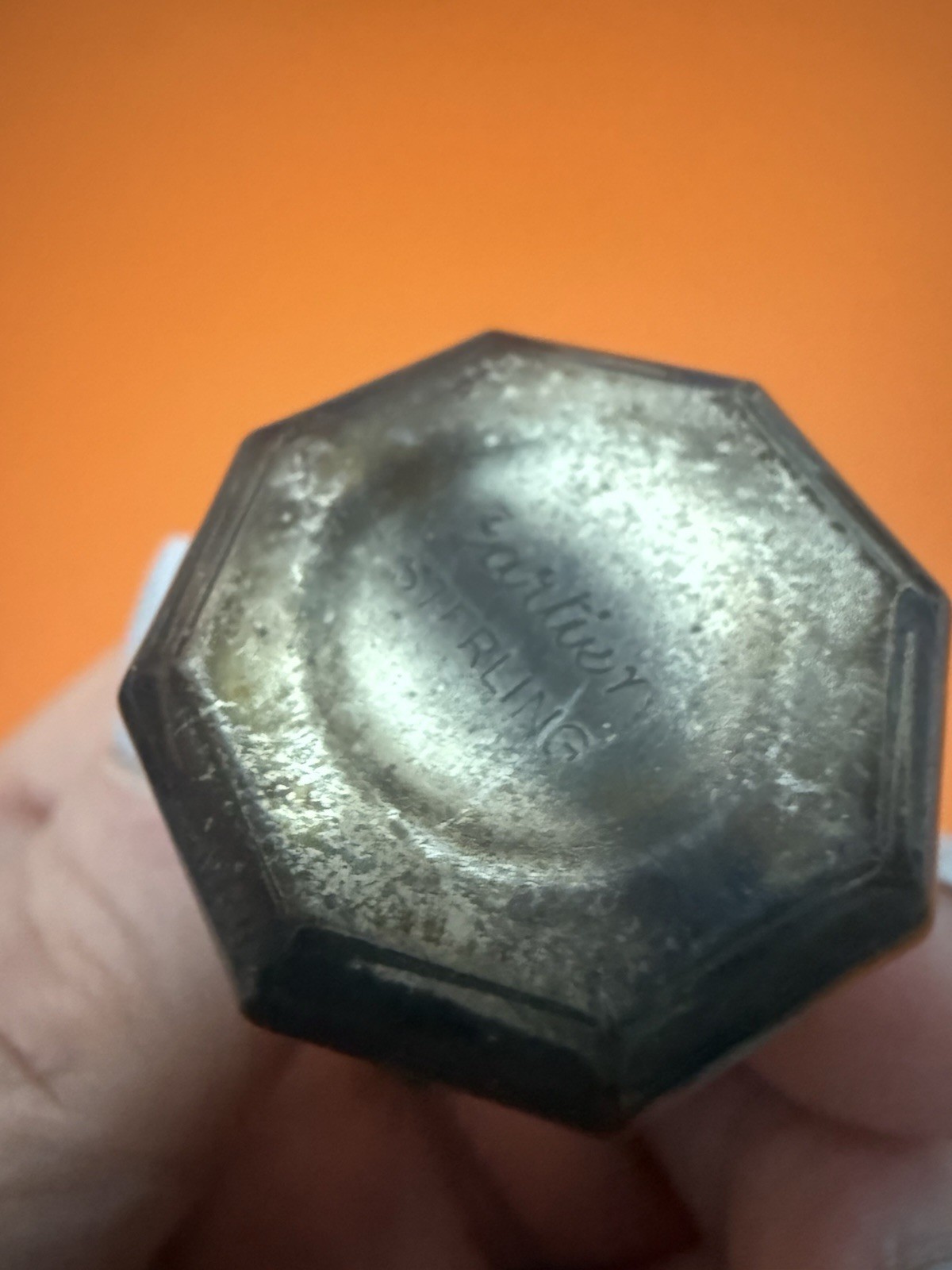 Cartier Sterling Silver (.925) Salt & Pepper Shakers Set in Original Box