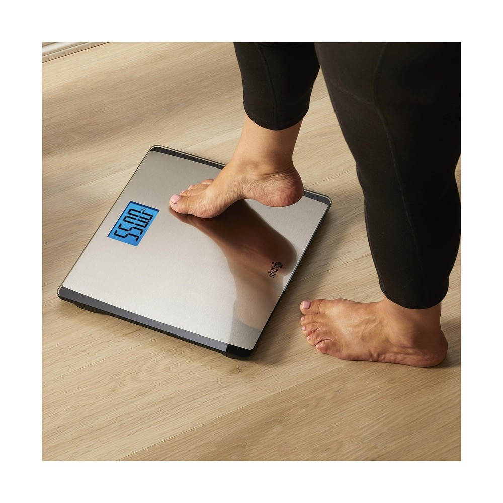 Eat Smart Precision 550 Pound Extra-High Capacity Digital Bathroom Scale, Ext...