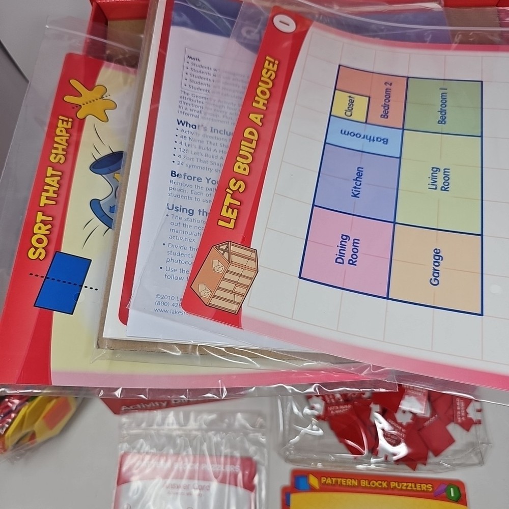 Lakeshore Learning Educational Home School Math geometry