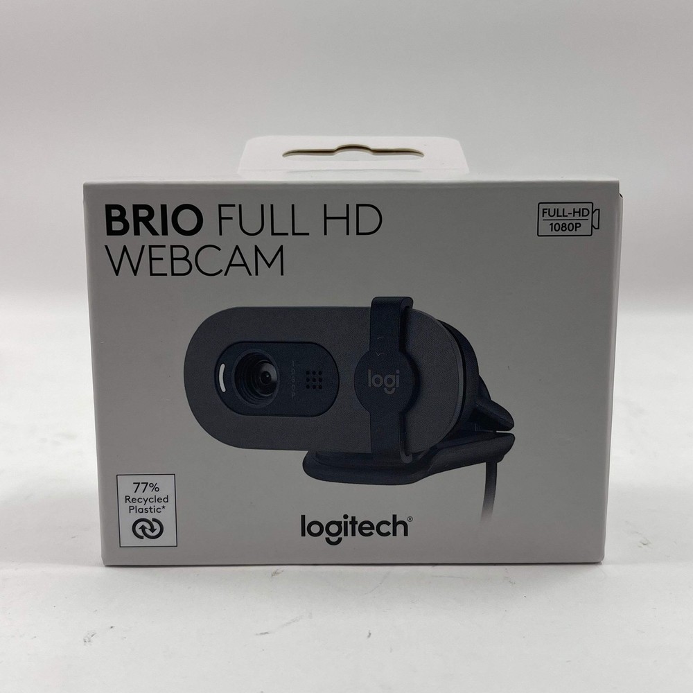 New Logitech BRIO Full HD Webcam 960-001747