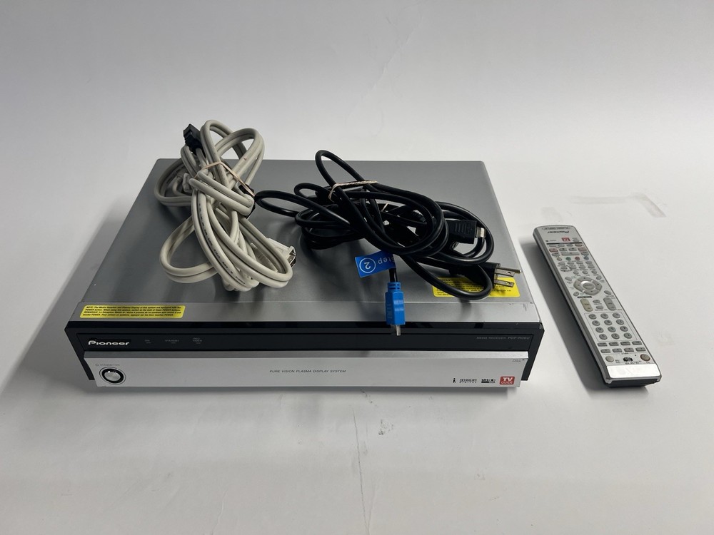 Pioneer PDP-R06U Pure Vision Plasma Display System With Cables Remote Bundle