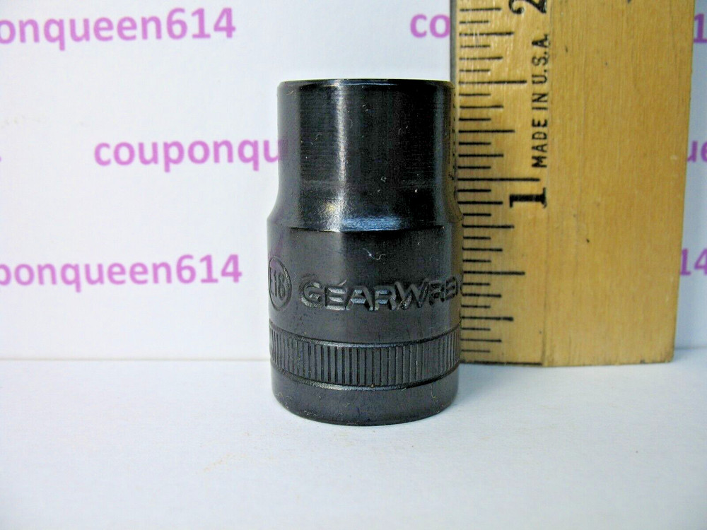 Gearwrench 80669DN, 1/2” Drive External Torx E18 Socket 6 Point - Brand New