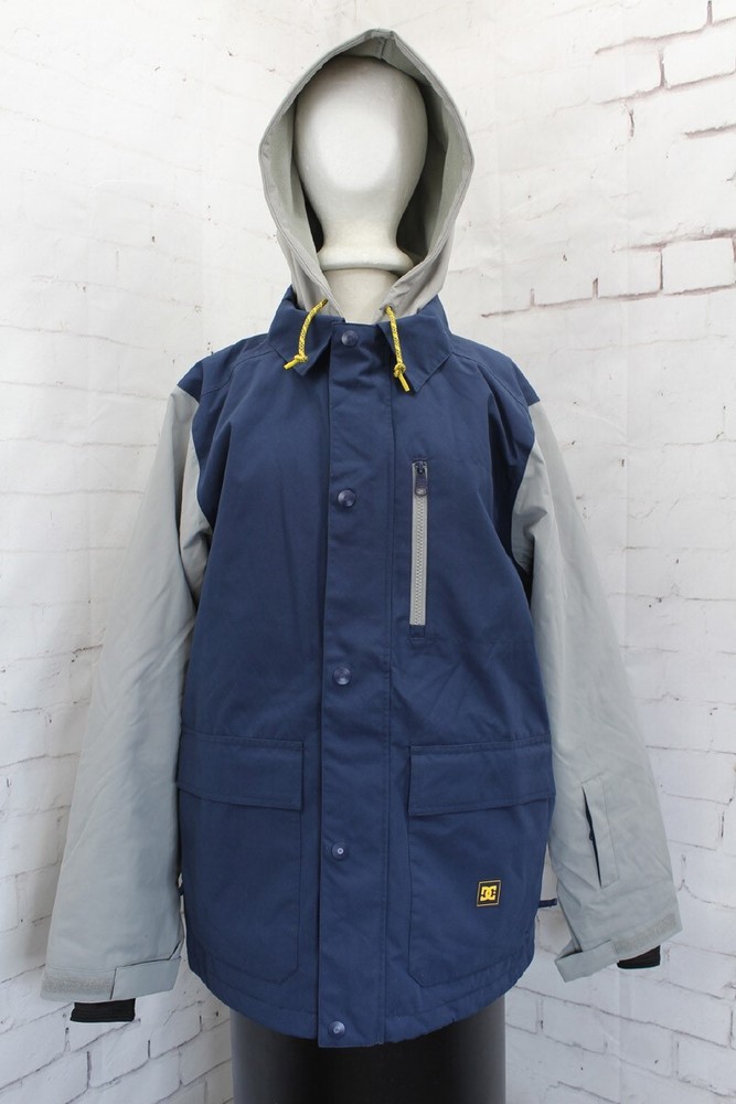 DC Bandwidth Snowboard Jacket, Men's Medium, Dress Blues New