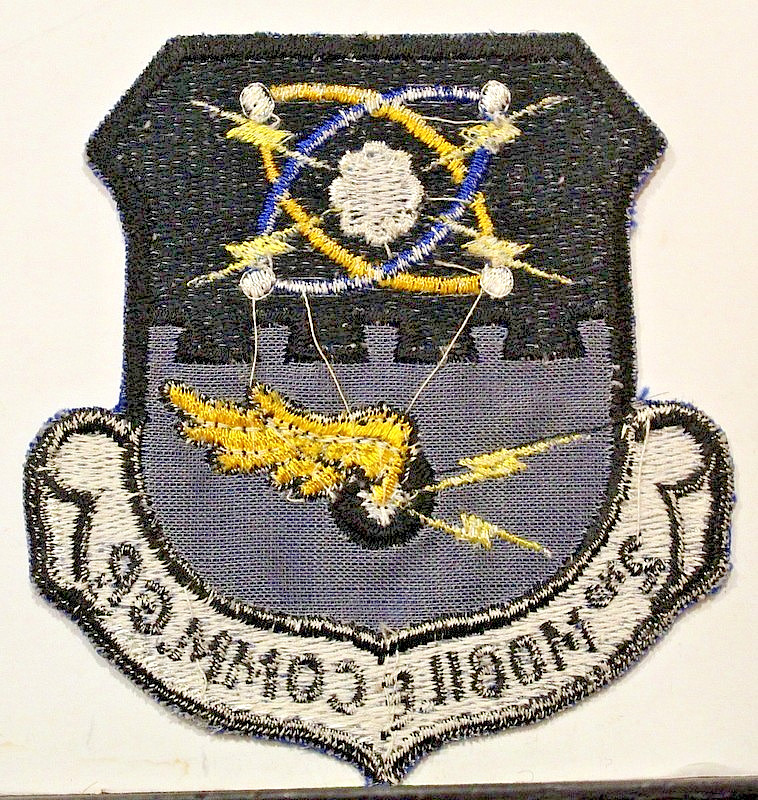 US Air Force 2nd Mobile Communications Group Insignia Badge Subdued Patch