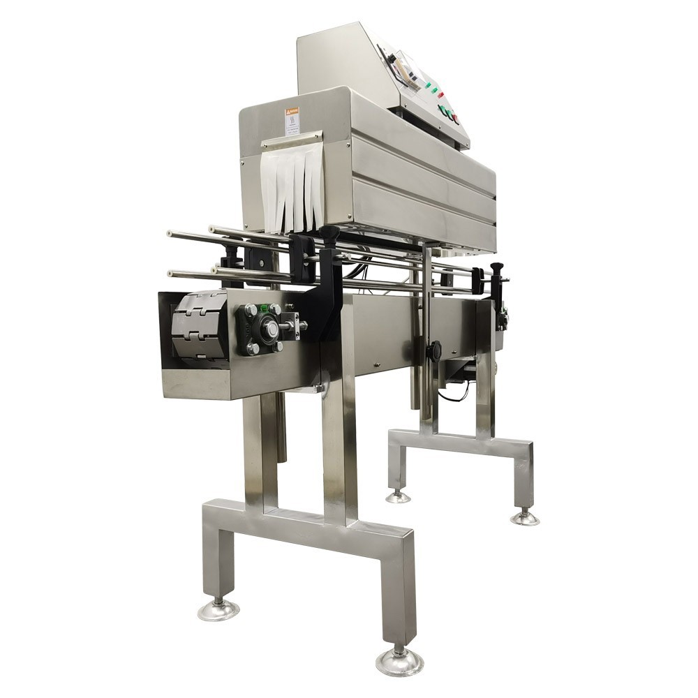 220V 7KW Fully Auto Bottle Mouth Label Thermal Heat Shrink Machine 3PH