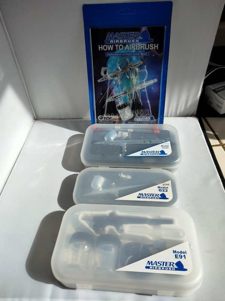 LOT - Master Airbrush Model G22 E91 G233 Cleaning Set