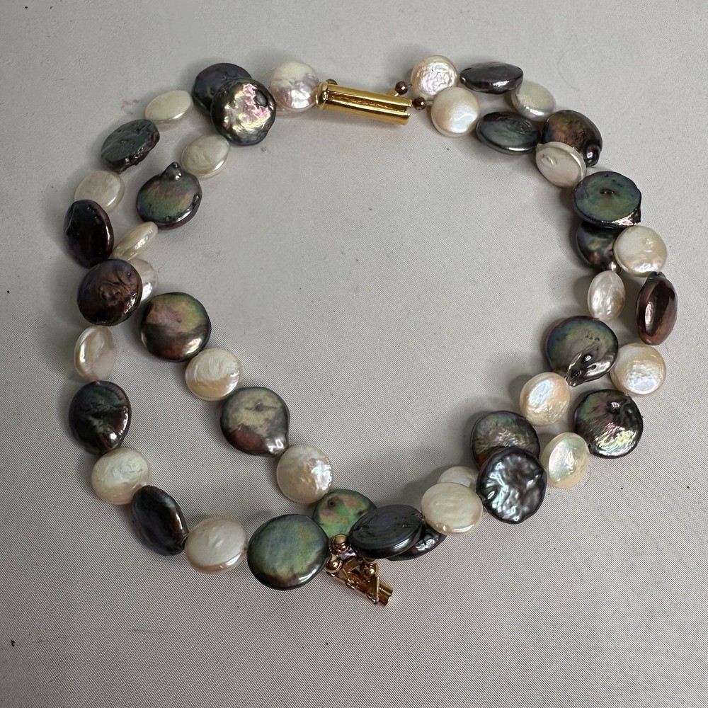 Coin Pearls Bracelet