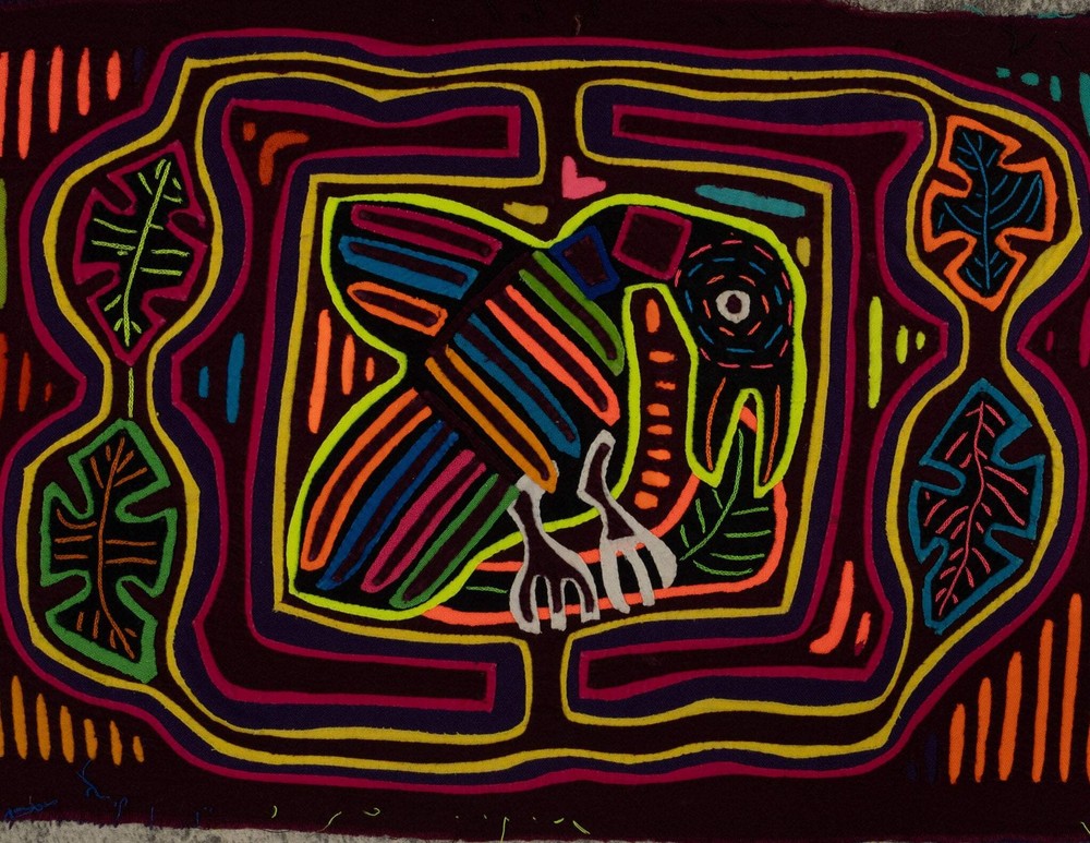 Traditional Rainbow Rainforest Bird Mola