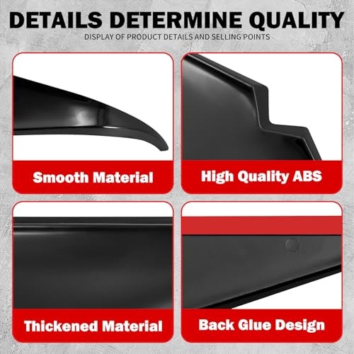 Motorcycle Headlight Eyebrows Sticker Headlamp Eyebrow Eyelids Upper Tip Trim