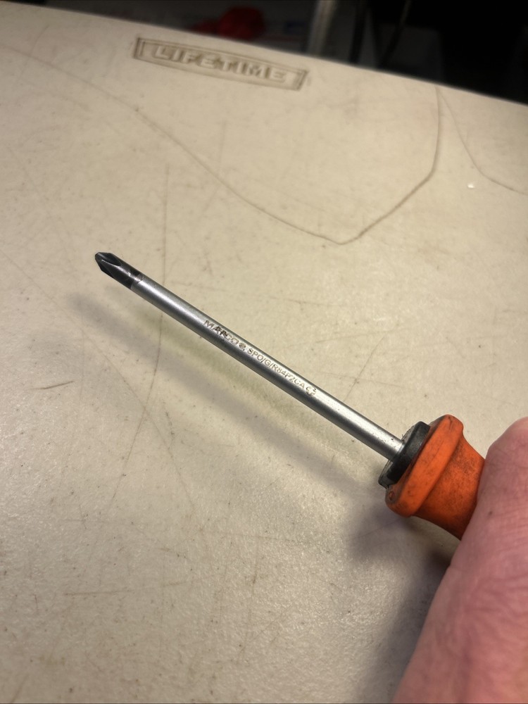 Matco Tools - #2 Phillips Tip Screwdriver, Orange/Black Handle SPO/G/R84P2CA