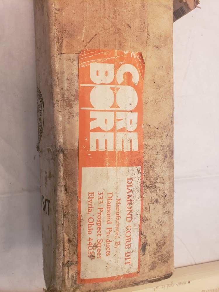 Diamond Core Drill Bit 4"dia x 10" long with 5/8-11 threaded