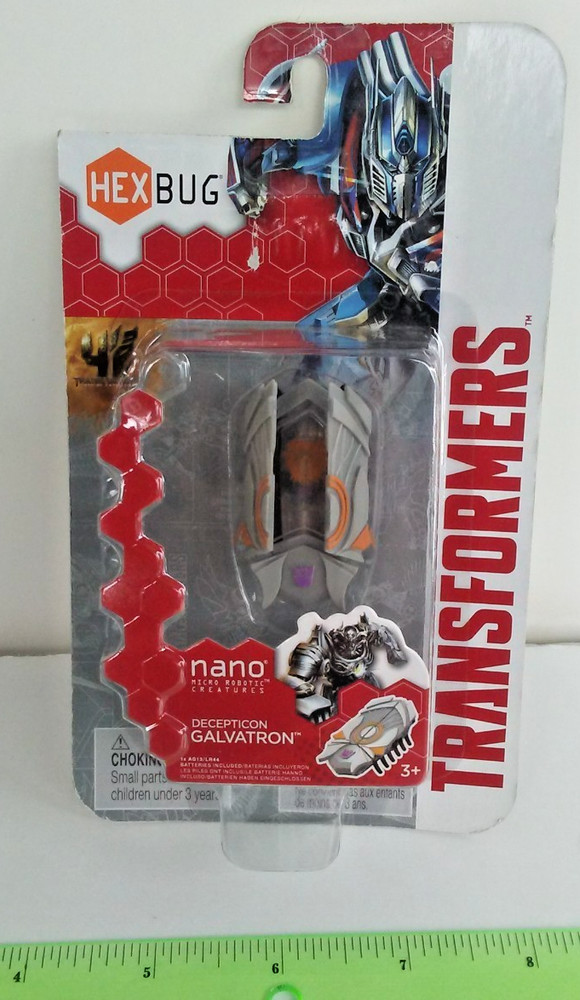 Hex Bug Transformer Bots - Nano - micro robotic creature - Galvatron - NEW -