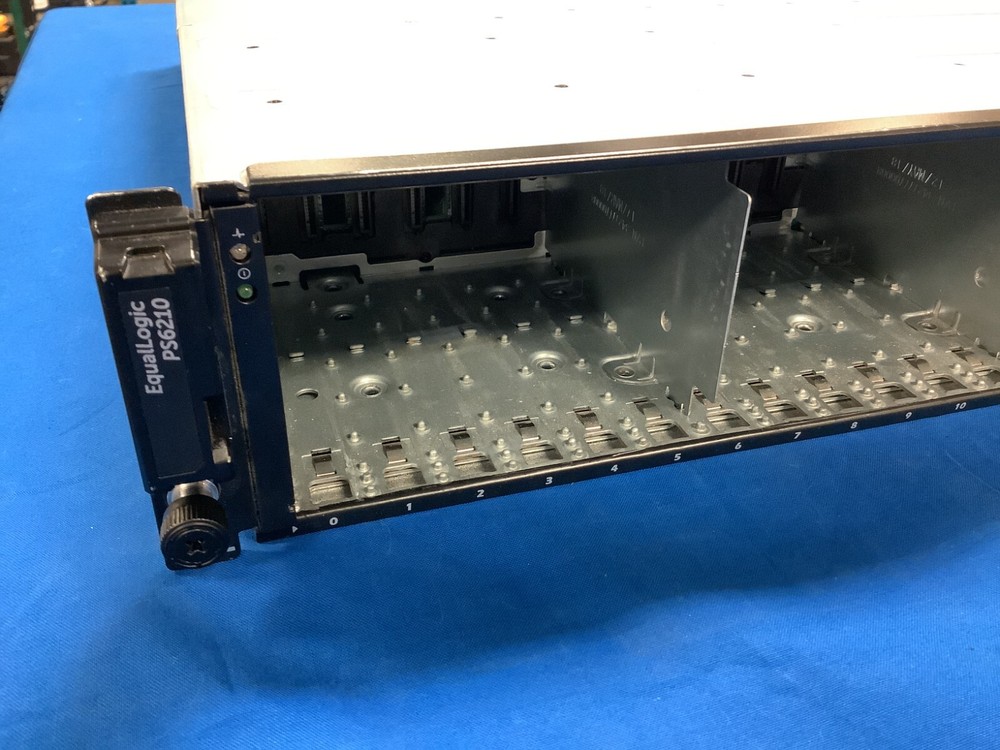 DELL EQUALLOGIC PS6210XV 24-BAY 2.5" STORAGE ARRAY WITH 2x TYPE 15 CONTROLLERS