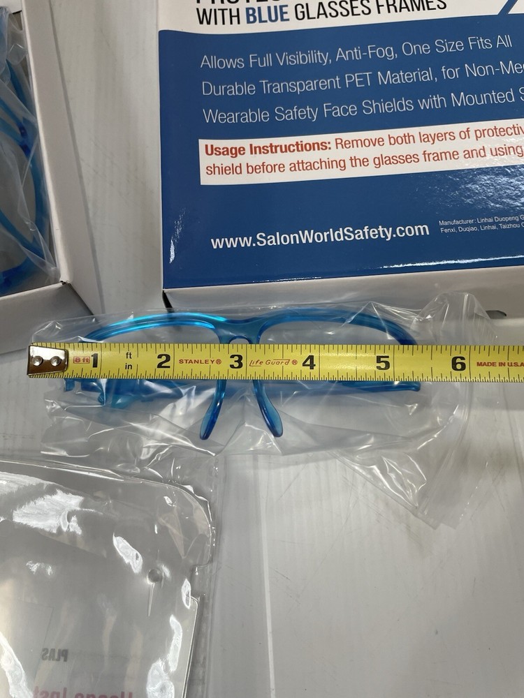 Protective Face Shields 4 Pack