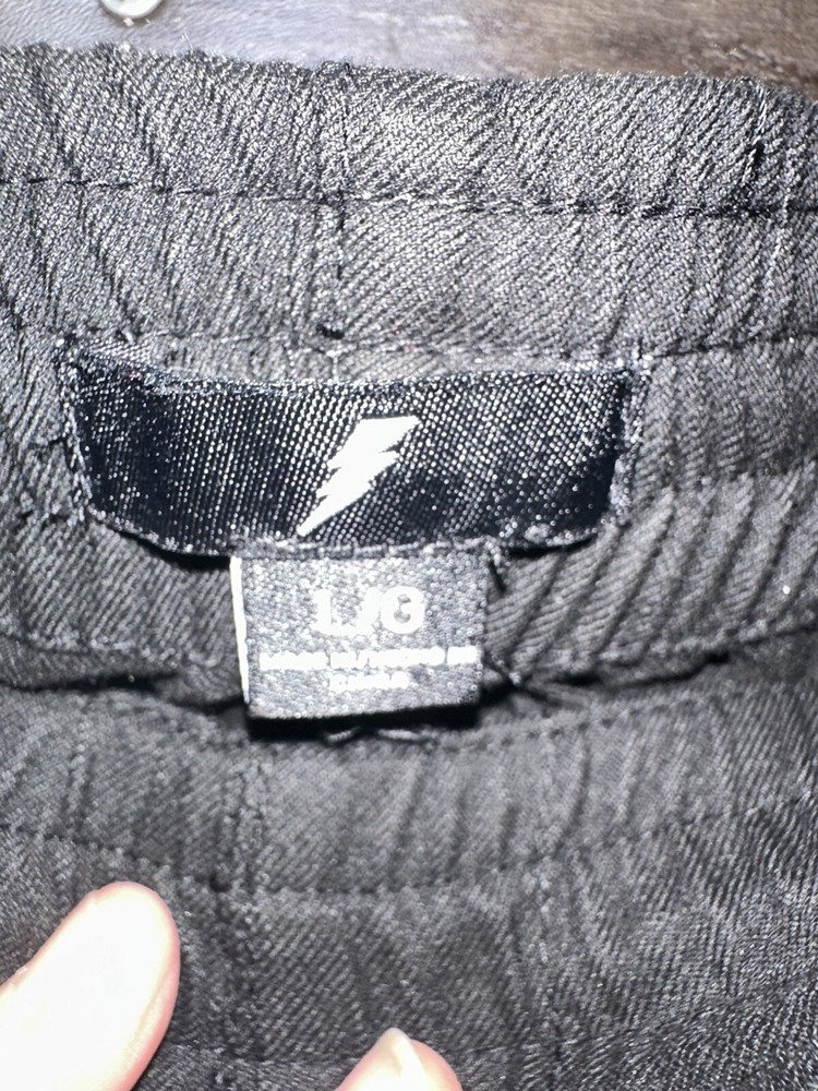 AMP Joggers Drawstring Pants Black