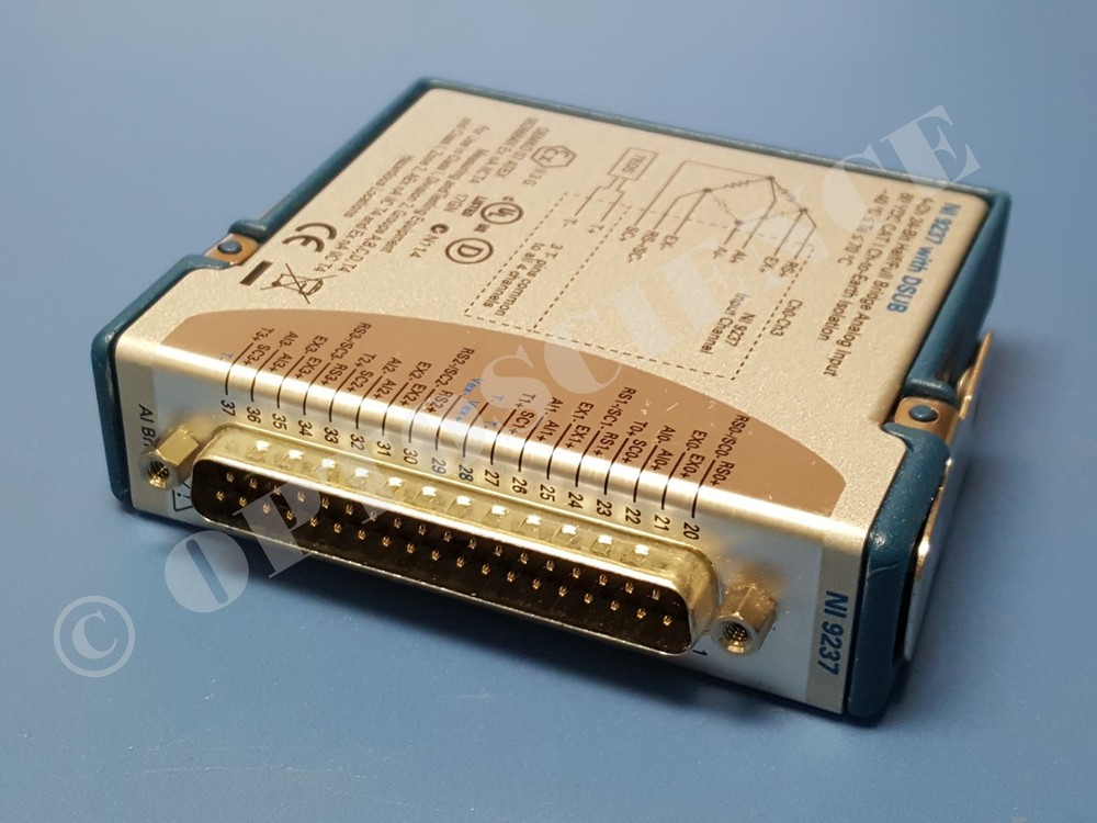National Instruments NI 9237 cDAQ Strain / Bridge Input Module, D-Sub