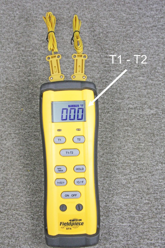 Fieldpiece ST4 Dual Temperature Meter Type K