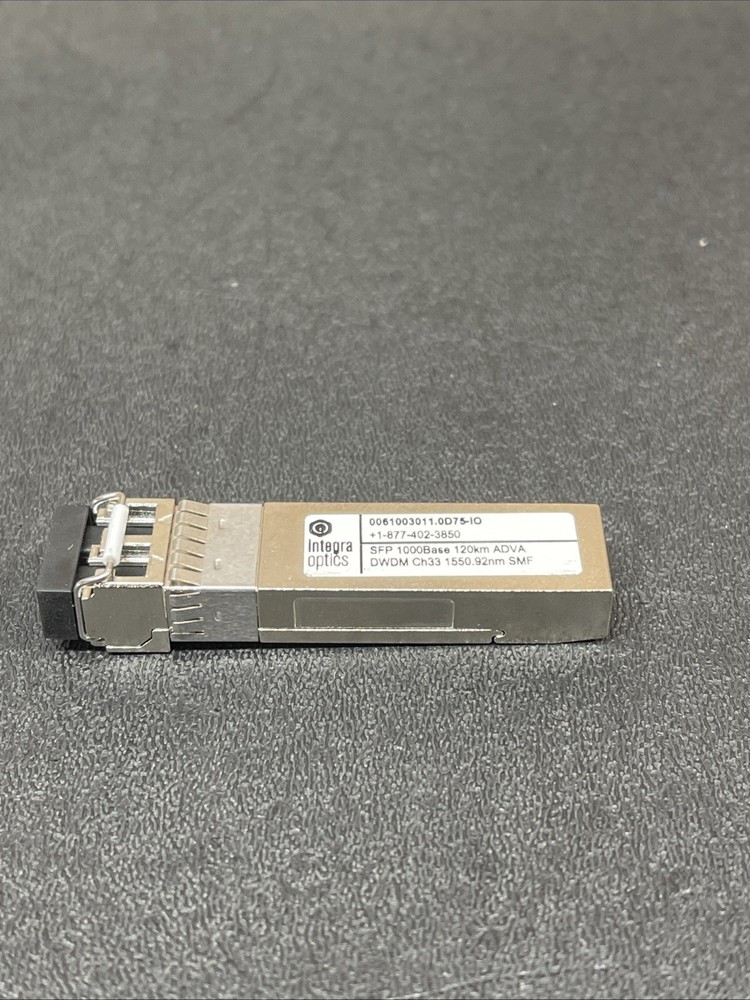 Integra Optics SFP 1000BASE 120KM ADVA-Compatible Optical Transceiver