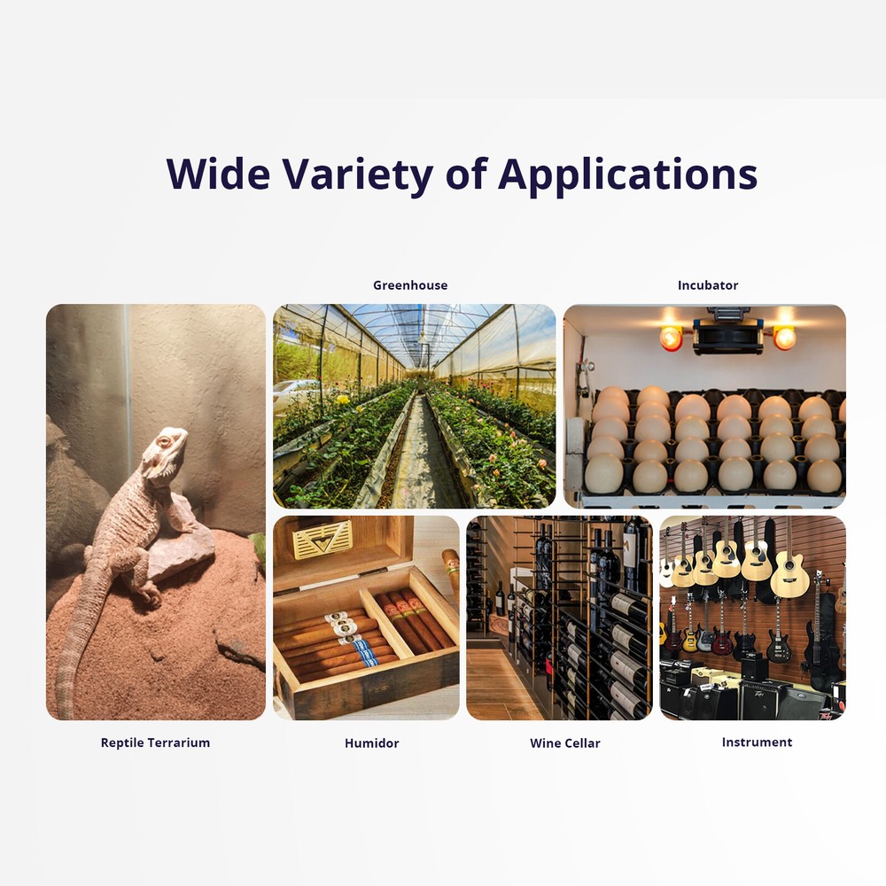 SONOFF Zigbee Smart Temperature Humidity Sensor with App Measurement LCD Screen