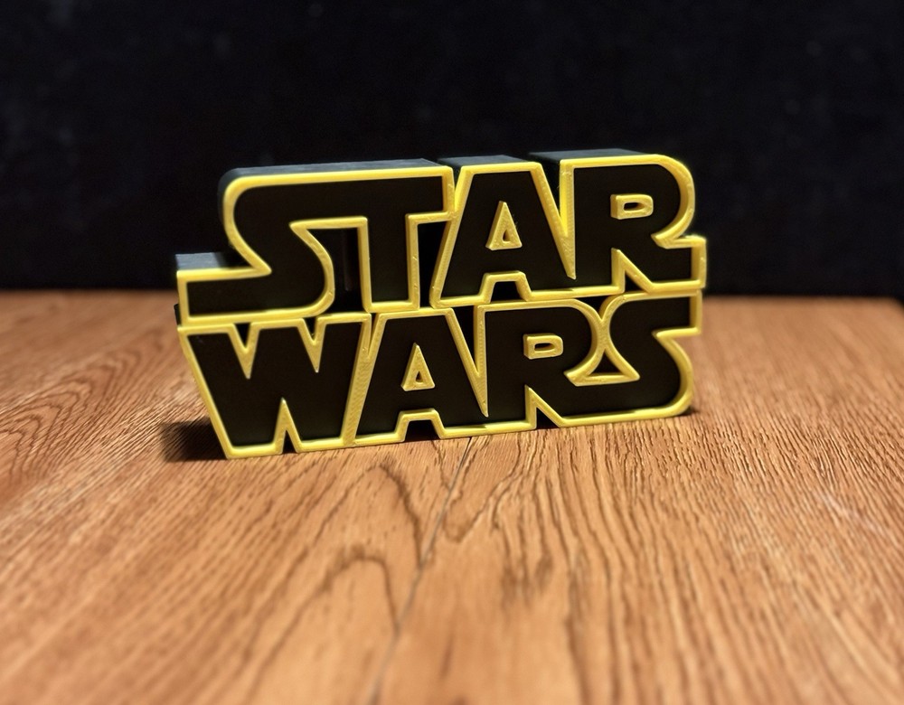 3D Printed STAR WARS Logo