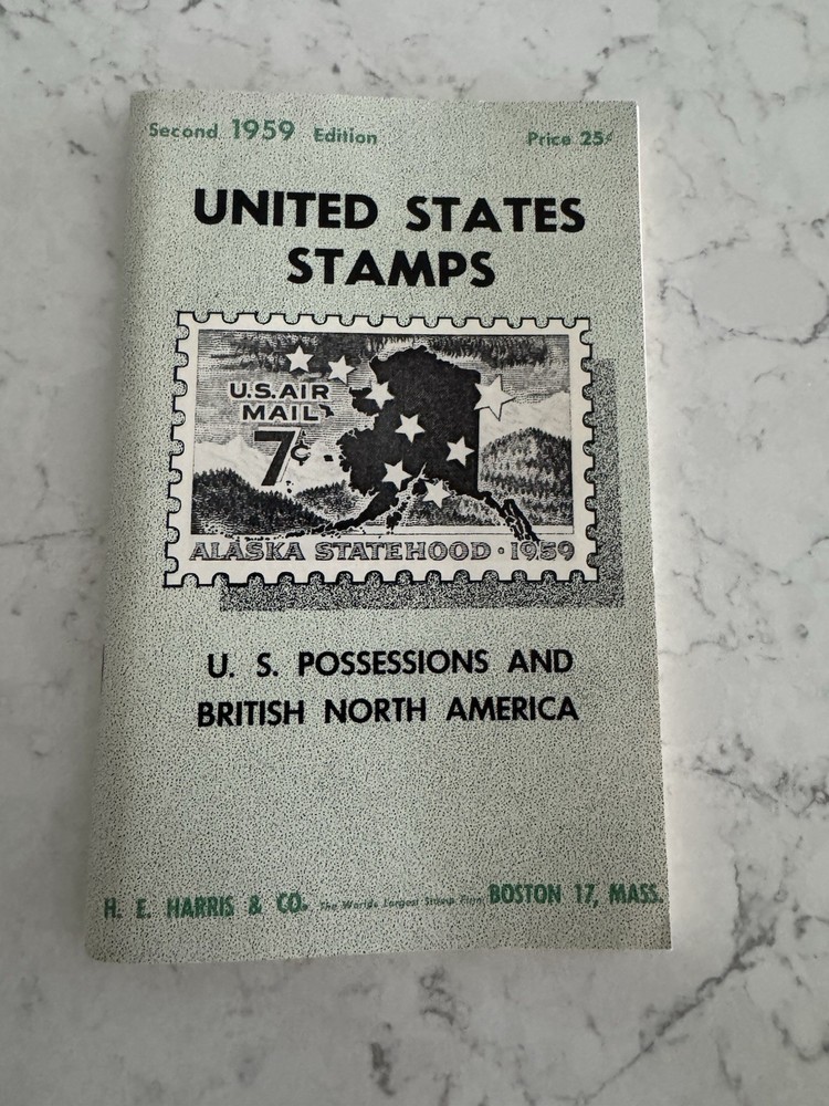 US Stamps (U. S. Possessions And British North America) 1959, H.E. Harris & Co