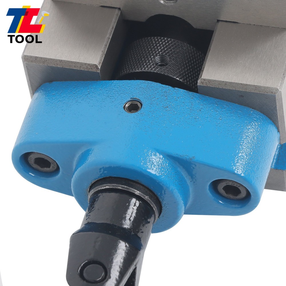 4" Double Lock CNC Precision Vise Milling Machine Vise Double Action Workholding