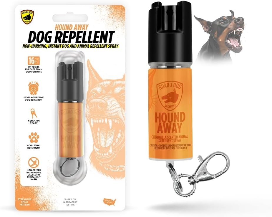 Citronella Dog Deterrent Spray, Training & Behavior Protector, Portable 0.5/2oz
