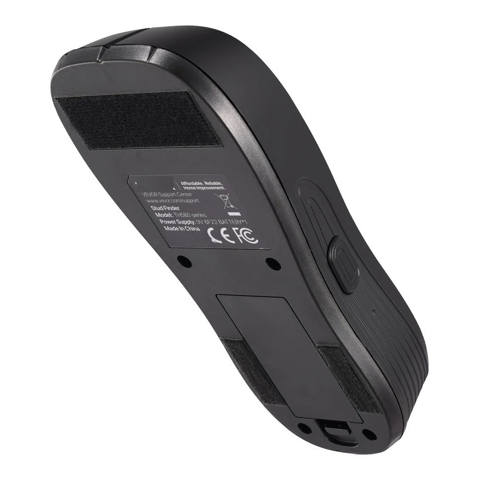 Stud Finder Wall Scanner 5 in 1 Electronic Wall Stud Detector LCD Black