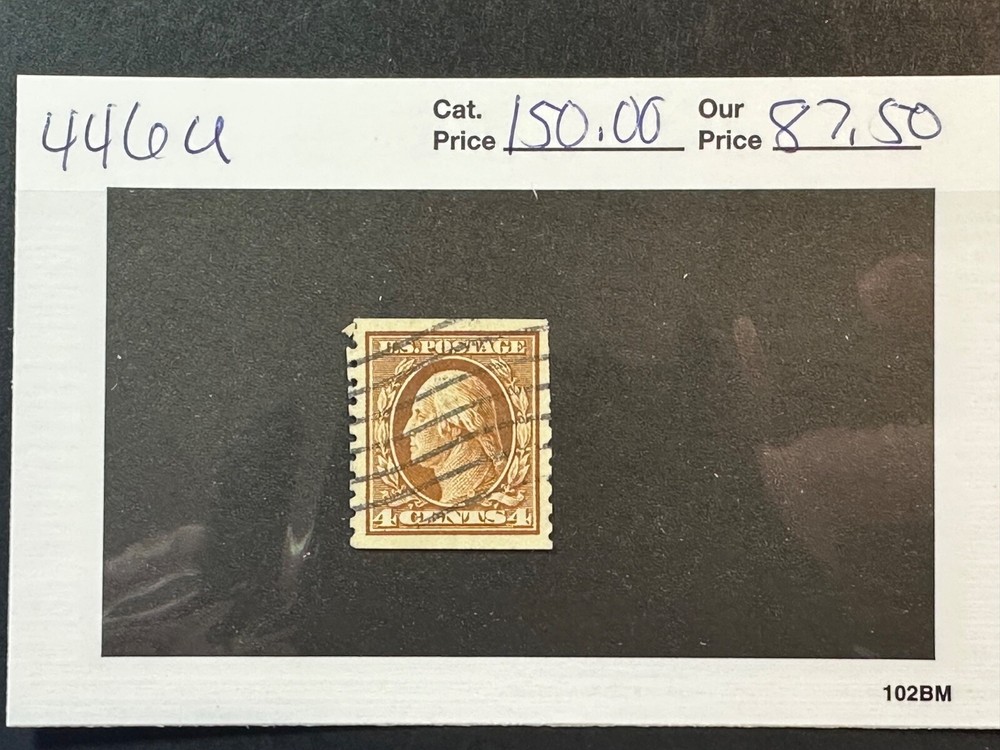 Scott # 446   Nice!    2024 Scott Catalogue Value $ 150.00