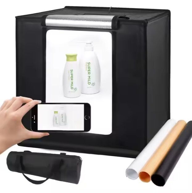 24" x24"x24" Photography Photo Studio Light Box LED Cube Tabletop 24x24x24 INCH