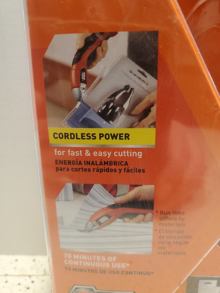 New & Sealed Black & Decker Cordless Power Scissors