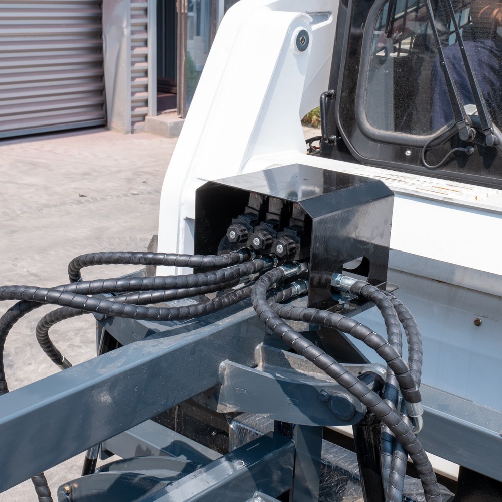 86.6'' Wheel Blade Skid Steer Loader Land Grader Leveller