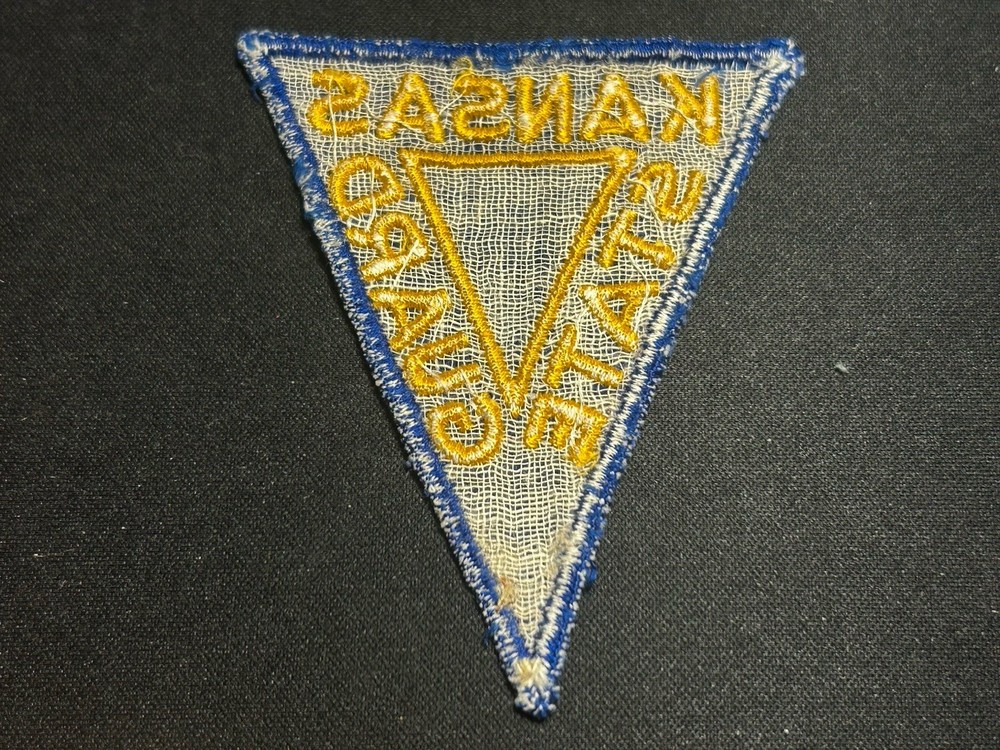 One WW2 US Army Kansas State Guard Shoulder Patch